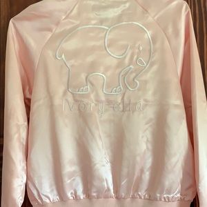 Ivory Ella Bomber Jacket